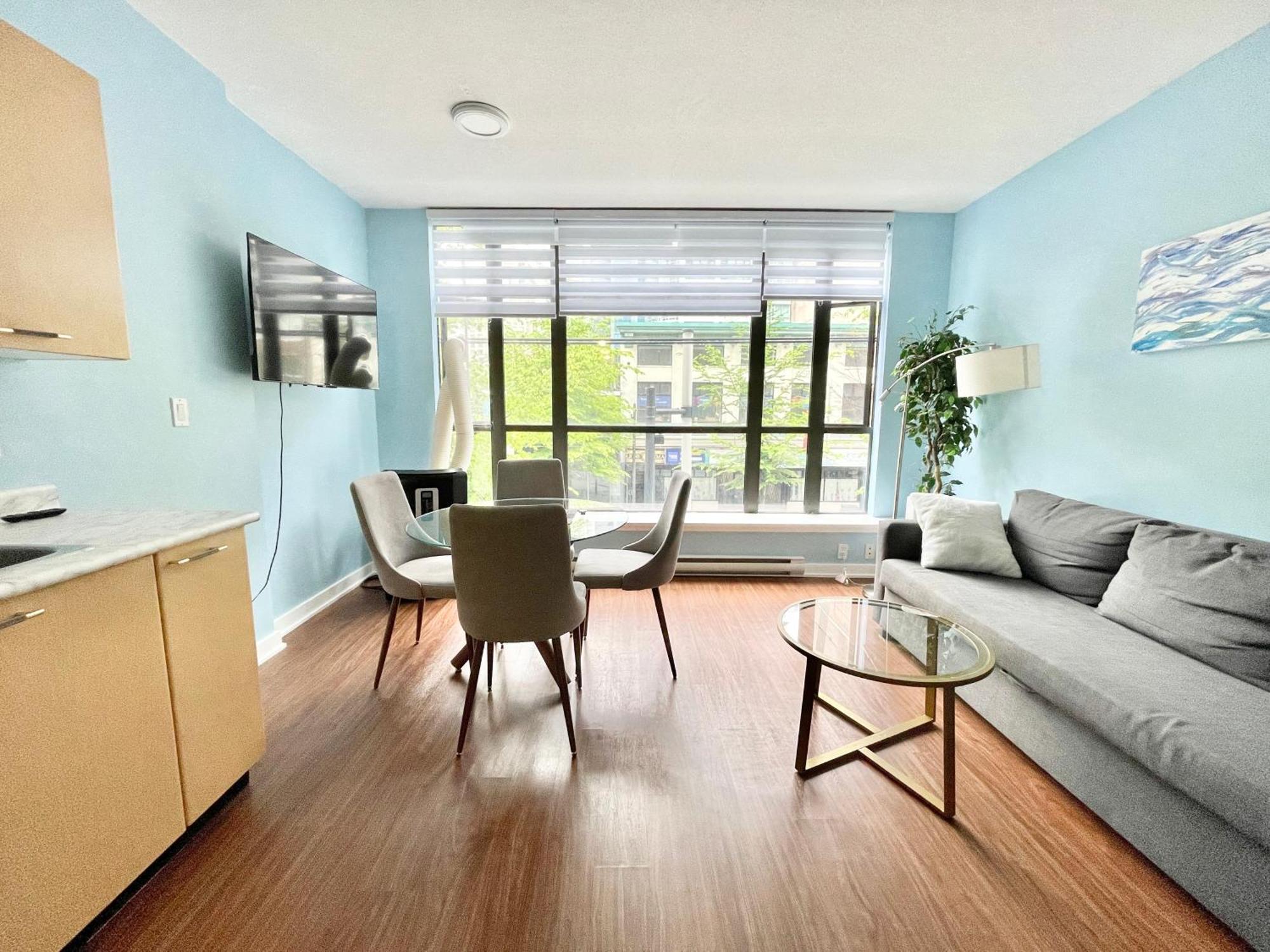 Downtown 1Br Condo At Granville Strip Near English Bay Vancouver Luaran gambar